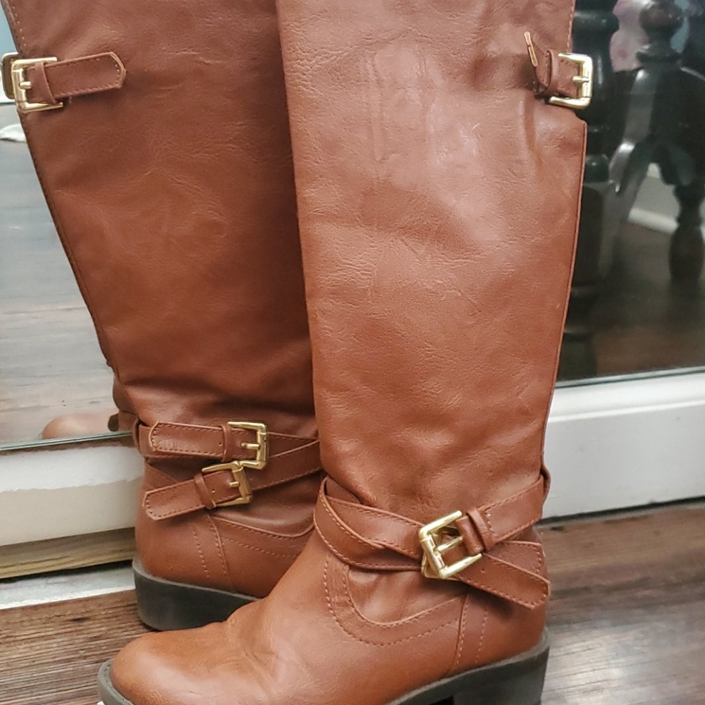 Knee high boots